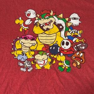 Nintendo Super Mario Red T-Shirt XL Men’s